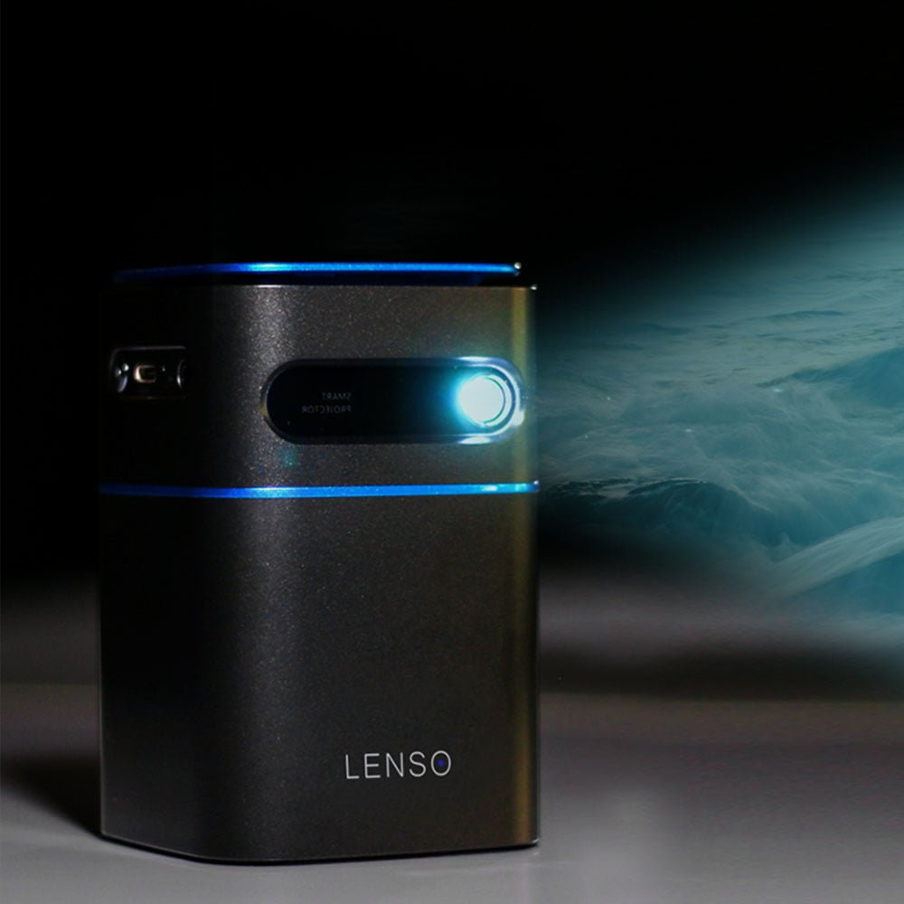 Lenso 360 Degrés Trépied - Lenso - Videoprojecteur portable de Qualité 4K